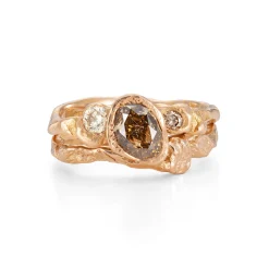 Adakite North Band 18ct Rose Gold