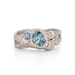 Adakite North Band 18ct White Gold