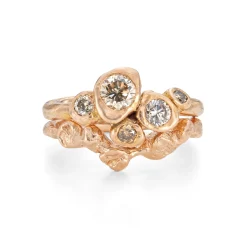 Adakite West Band 18ct Rose Gold