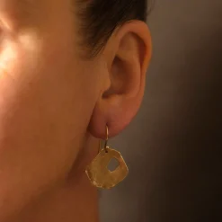 Adder Stone Drops 9ct Gold