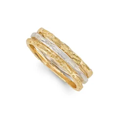 All Skinny Strata Ring Stack
