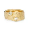 Bespoke Crested Rock Wrap Ring