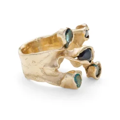 Bespoke Ocean Green Kelp Ring