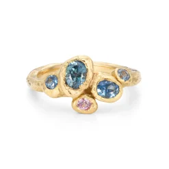 Coastal Sapphire Carn Ring