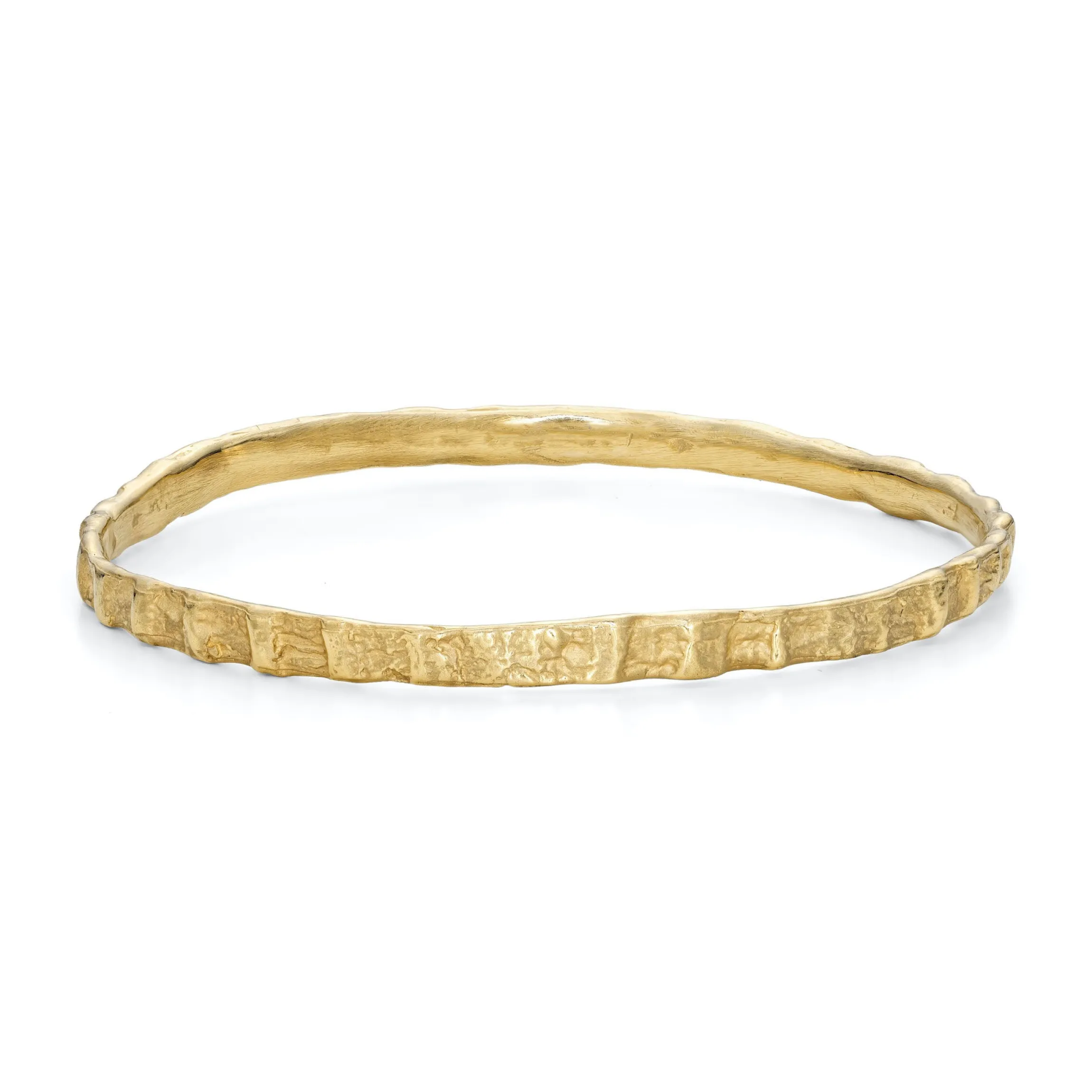 Cockle Bangle 9ct Gold