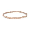 Cockle Bangle 9ct Rose Gold