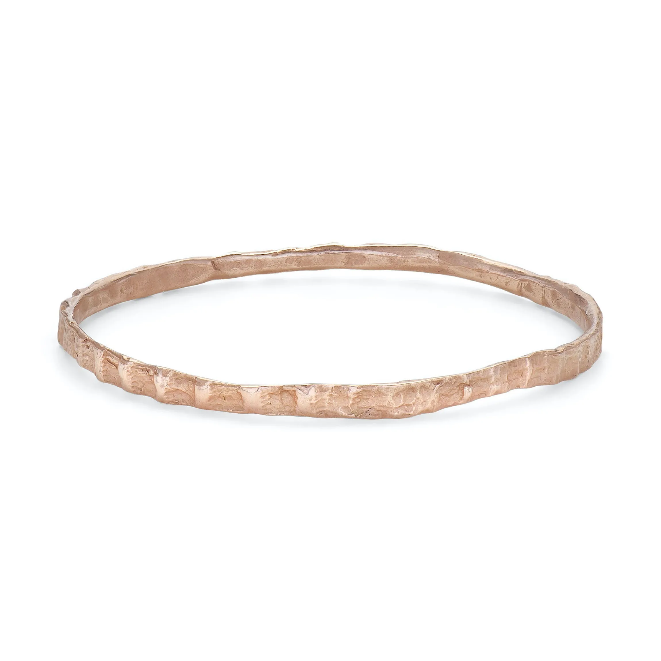 Cockle Bangle 9ct Rose Gold