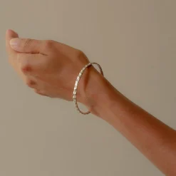 Cockle Fine Bangle Silver