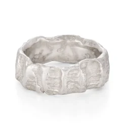 Cockle Heavy Ring Silver