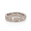 Cockle Medium Ring 18ct White Gold