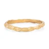 Cockle Skinny Ring 22ct Gold