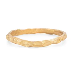 Cockle Skinny Ring 22ct Gold