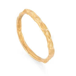 Cockle Skinny Ring 22ct Gold