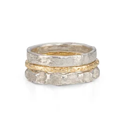 Cockle Strata Ring Stack