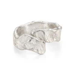 Cockle Wrap Silver Ring
