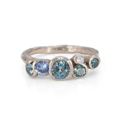 Cold Water Sapphire Nori Ring
