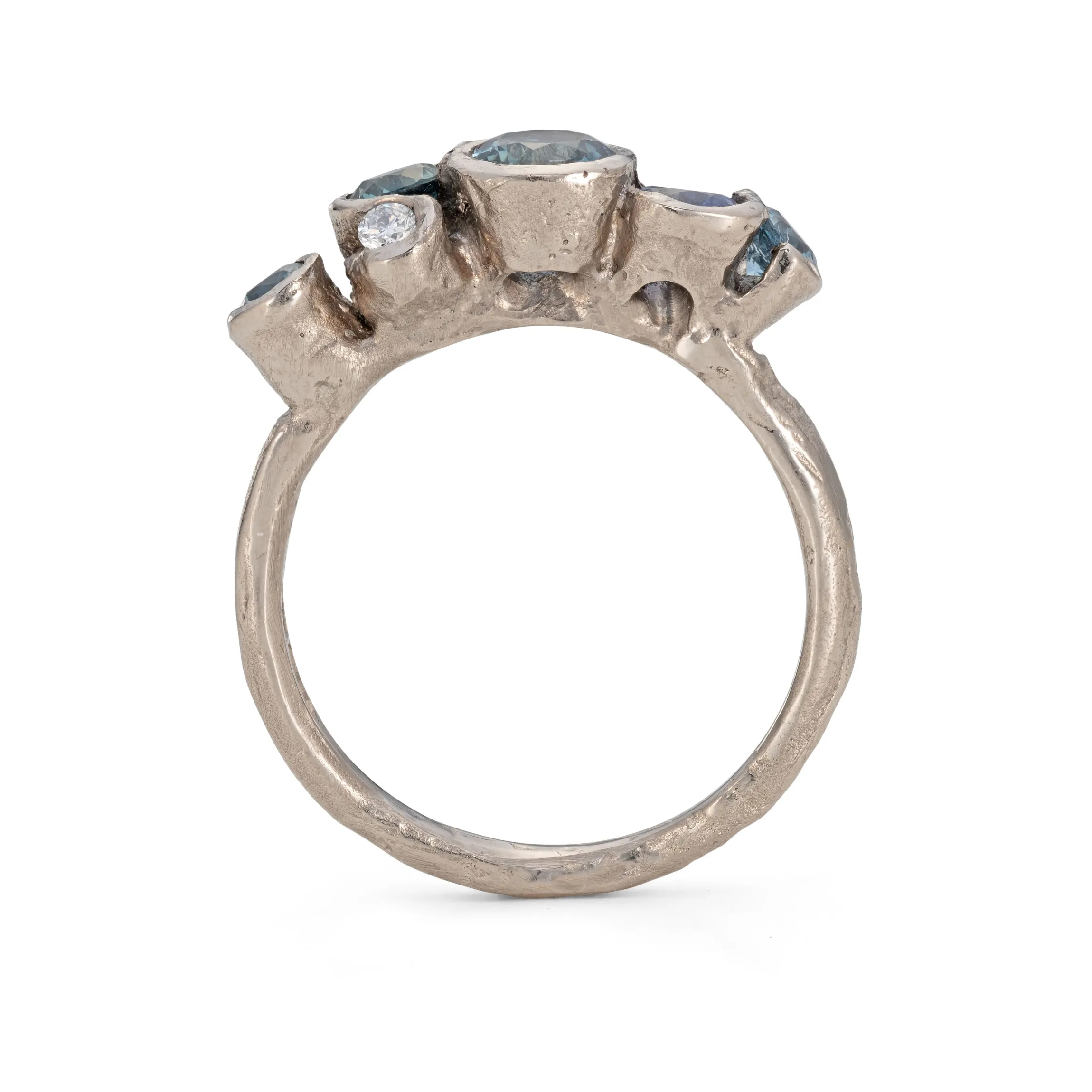 Cold Water Sapphire Nori Ring
