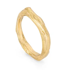 Craggy Rock Ring 18ct Gold