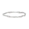 Craggy Silver Bangle