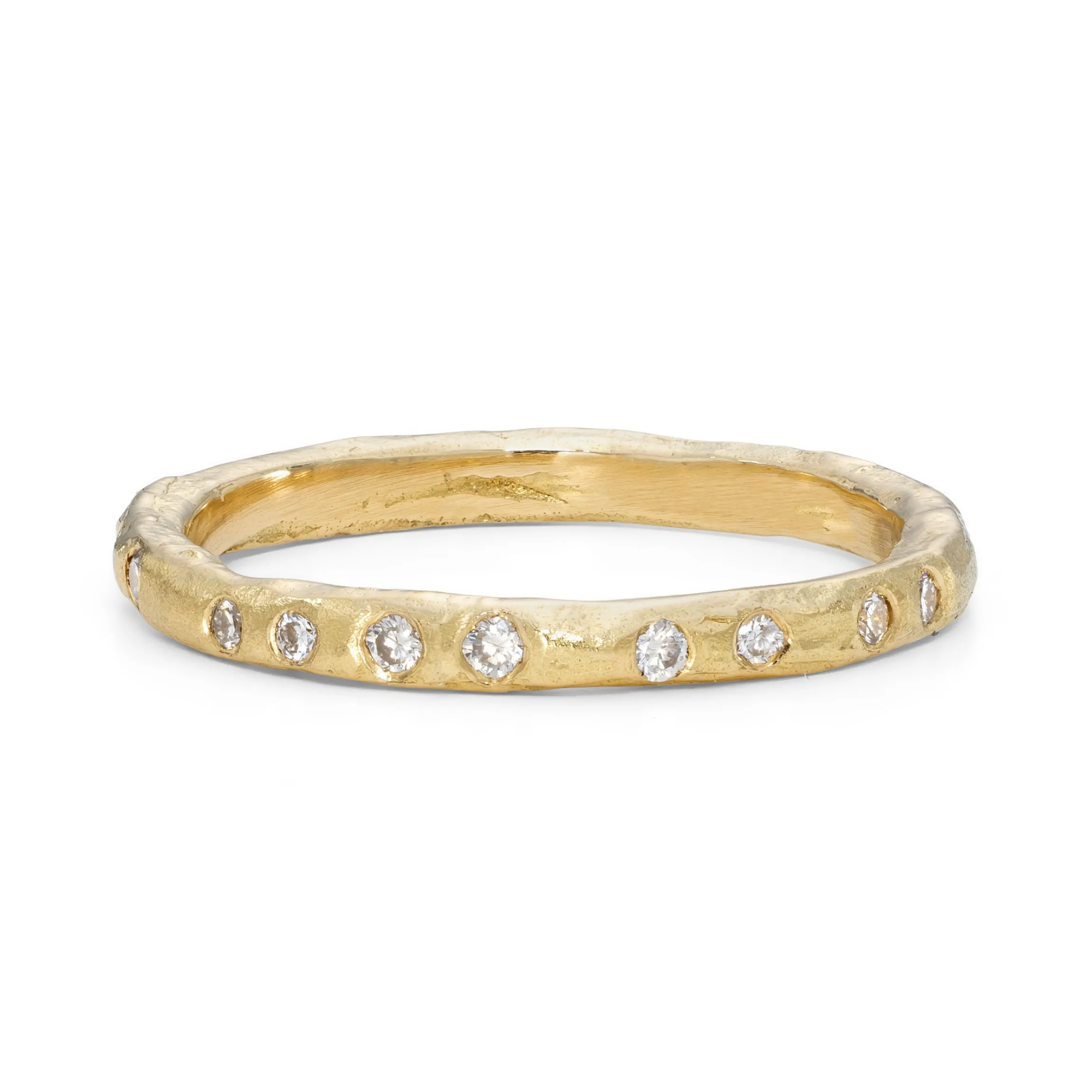 Crest Peppered Rock Ring