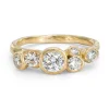 Crest White Diamond Nori Ring