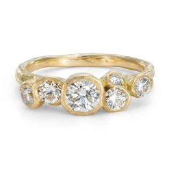 Crest White Diamond Nori Ring