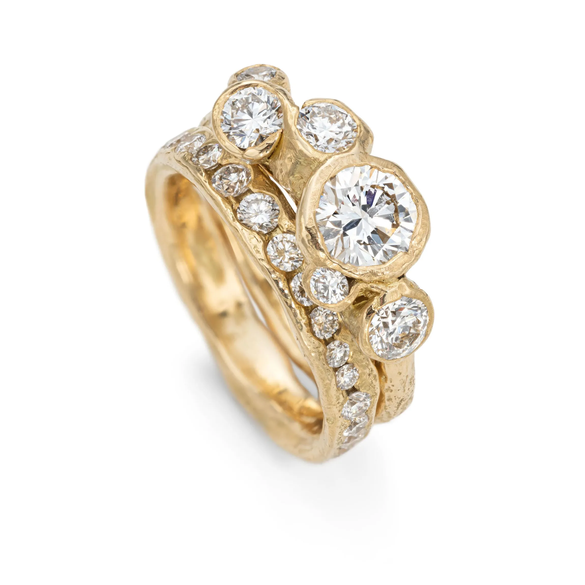 Crested Deep Channel Ring