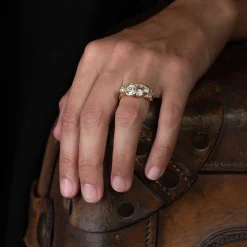 Crested Deep Channel Ring