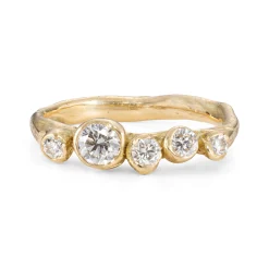 Crested Ebb & Flow Ring