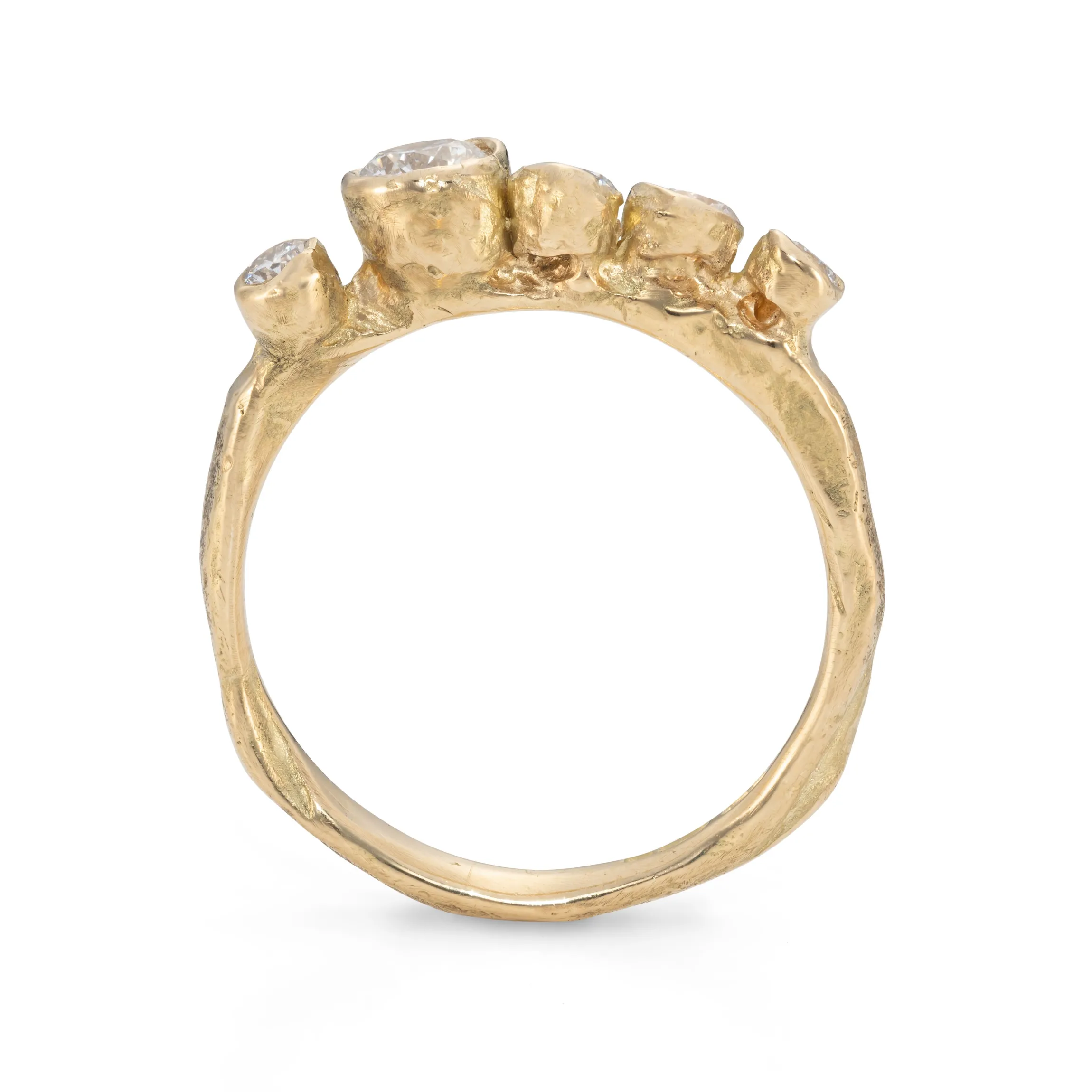 Crested Ebb & Flow Ring