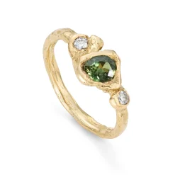 Crested Sapphire Adakite East Ring