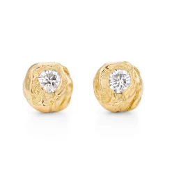 Diamond Nugget Studs