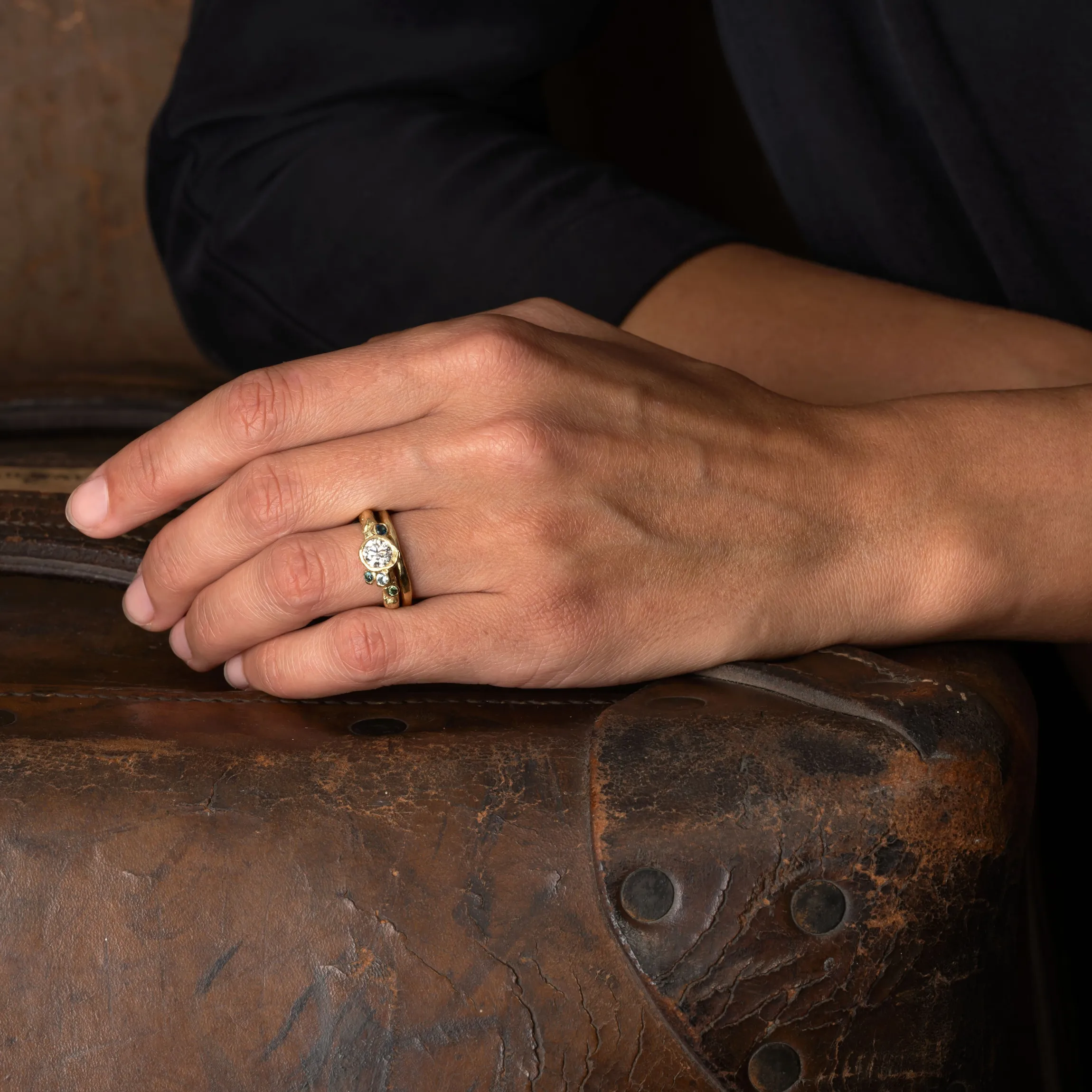 Diamond Tide Pool Ring