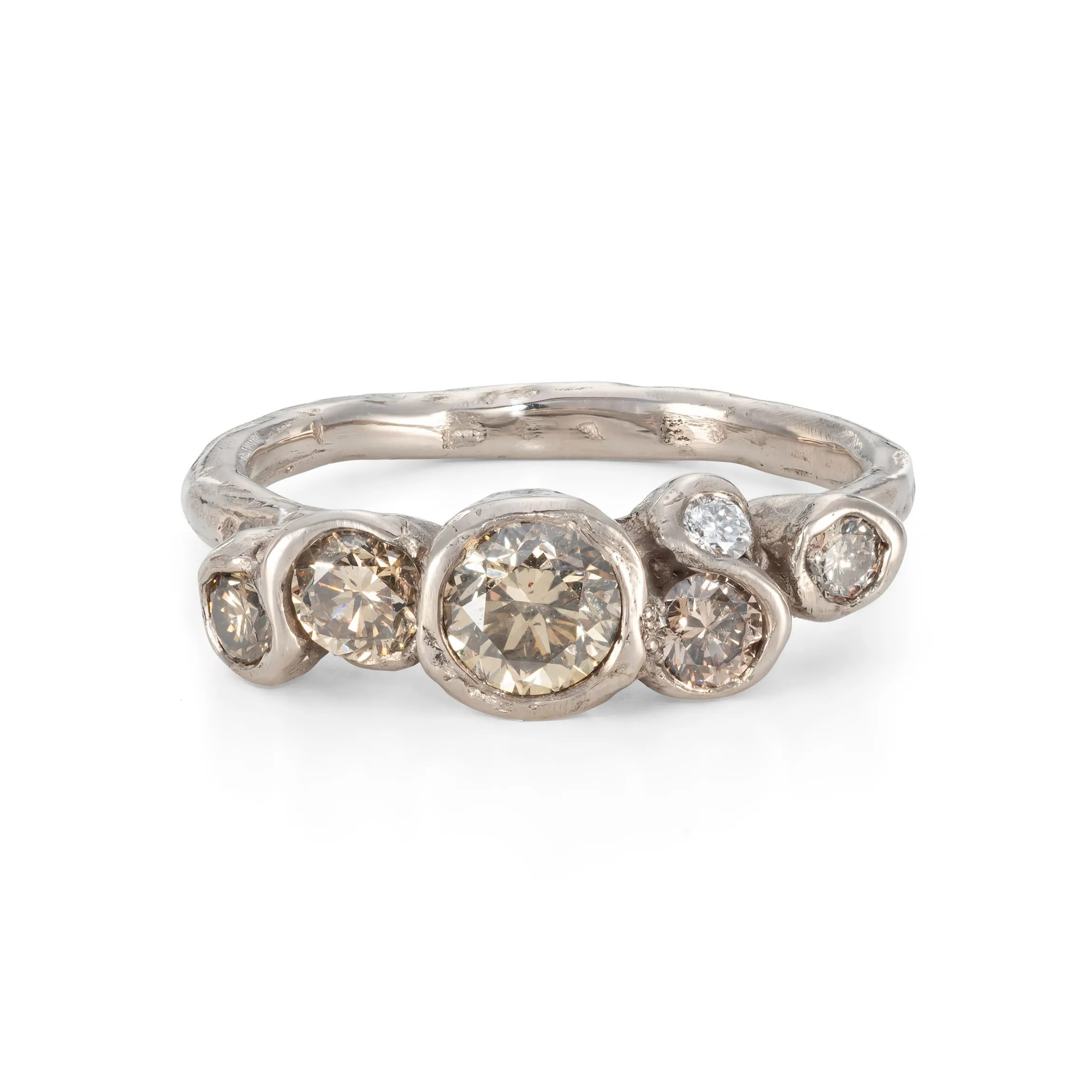 Fancy Diamond Nori Ring