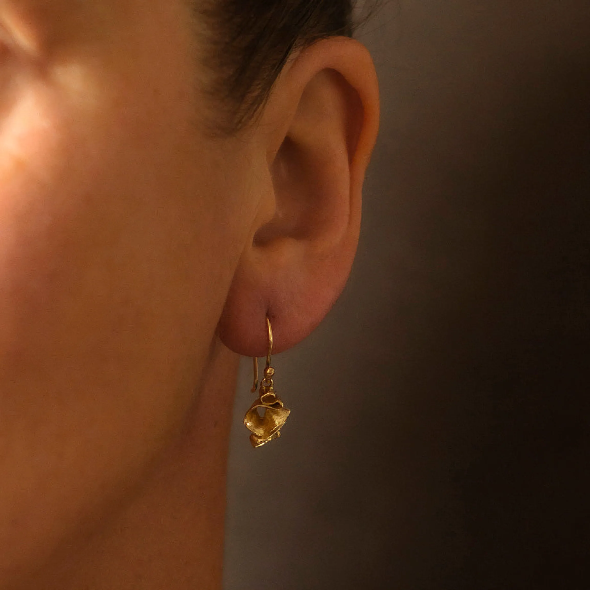 Furl Drops 18ct Gold