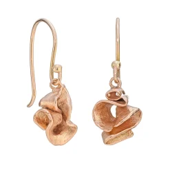 Furl Drops 9ct Rose Gold
