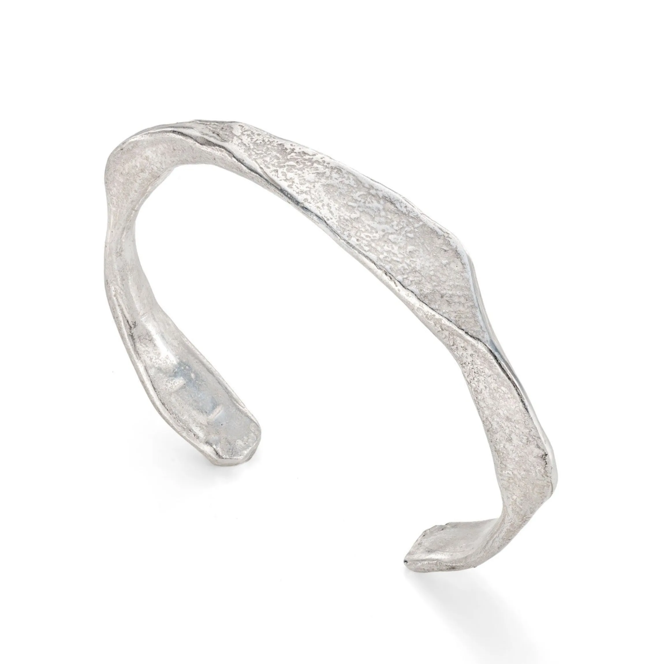 Granite Cuff Silver