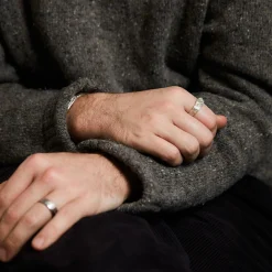 Granite Tor Ring Silver