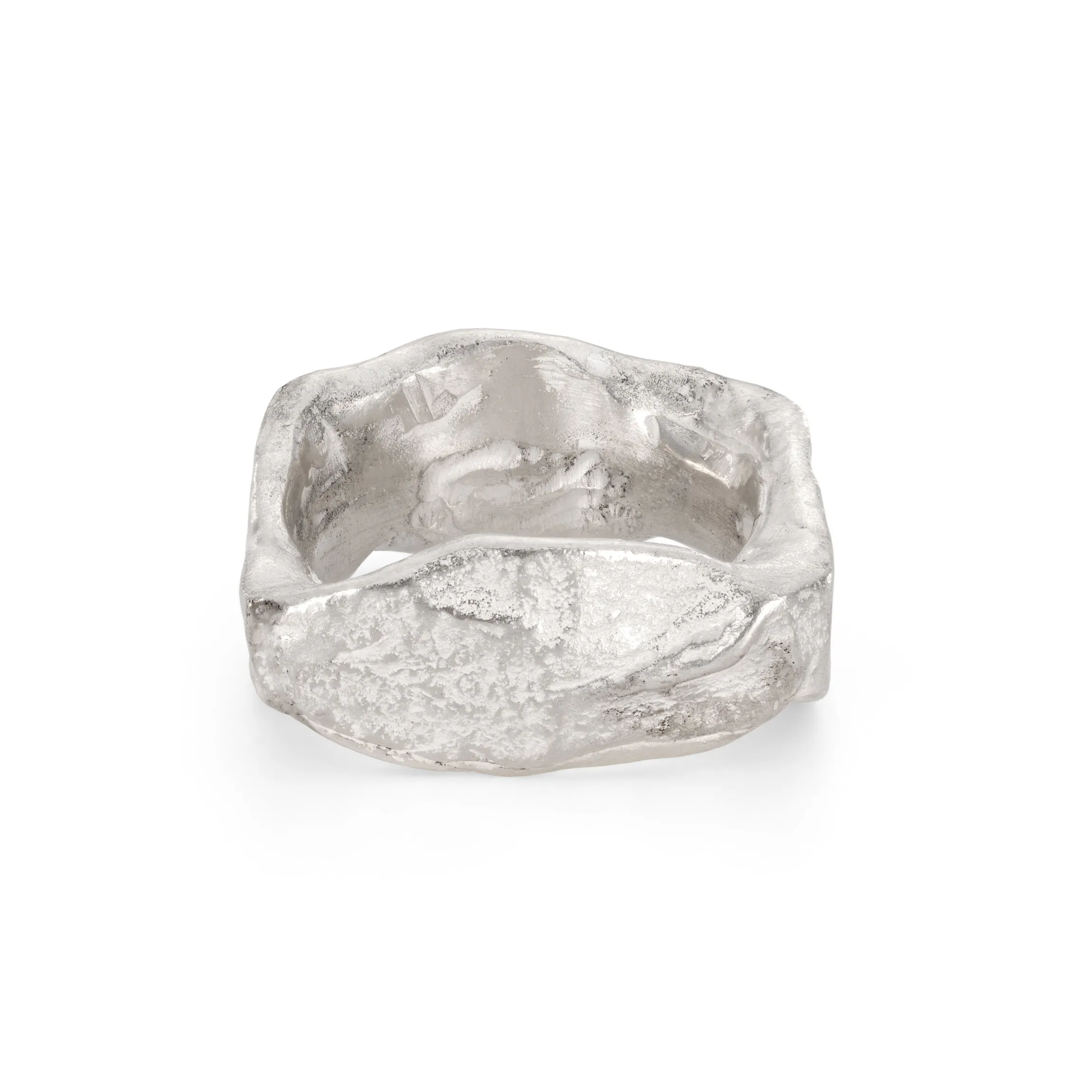 Granite Tor Ring Silver