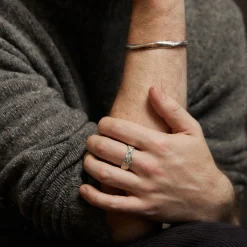 Granite Tor Ring Silver