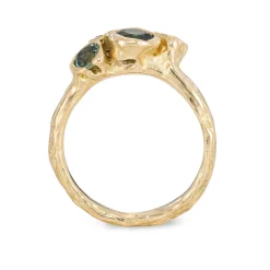 Green Sapphire Lansallos Ring