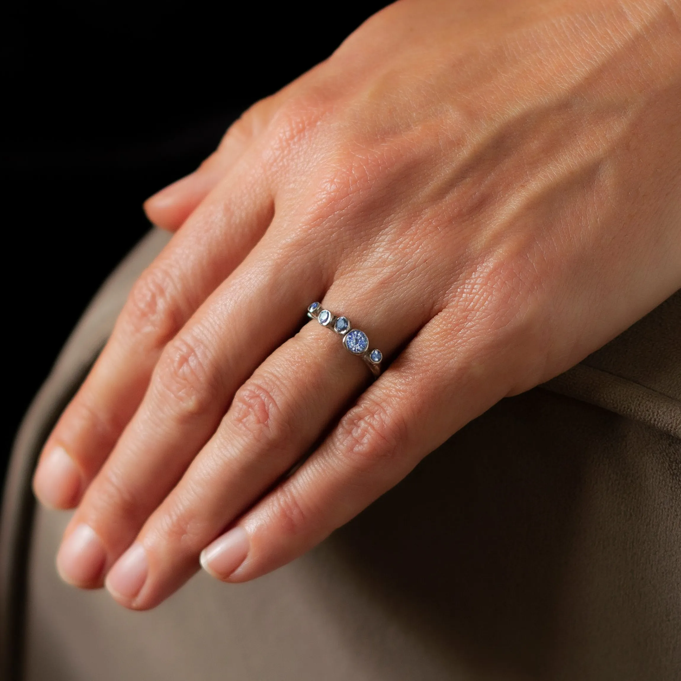 Iced Ebb & Flow Ring