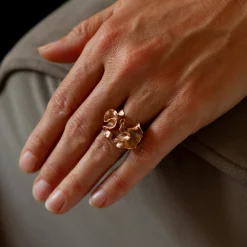 Kelp Ring 9ct Rose Gold