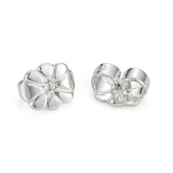Medium Flattened Nuggets Silver