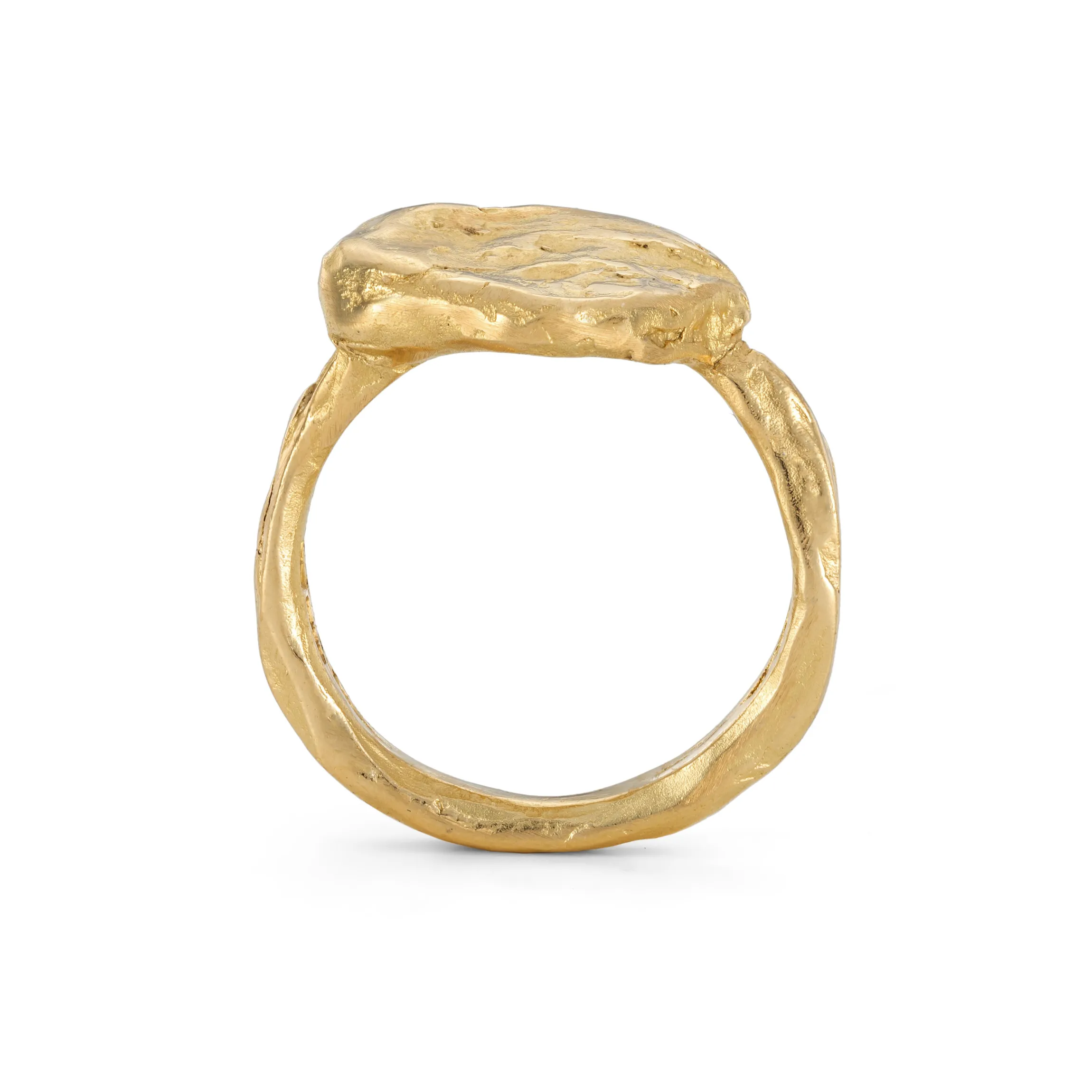 Menhir Signet Ring 18ct gold