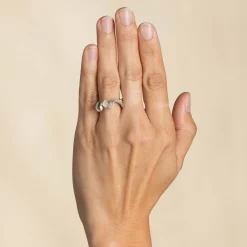 Mitsuro Split Ring Silver
