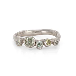 Montana Sapphire Ebb & Flow Ring
