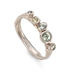 Montana Sapphire Ebb & Flow Ring