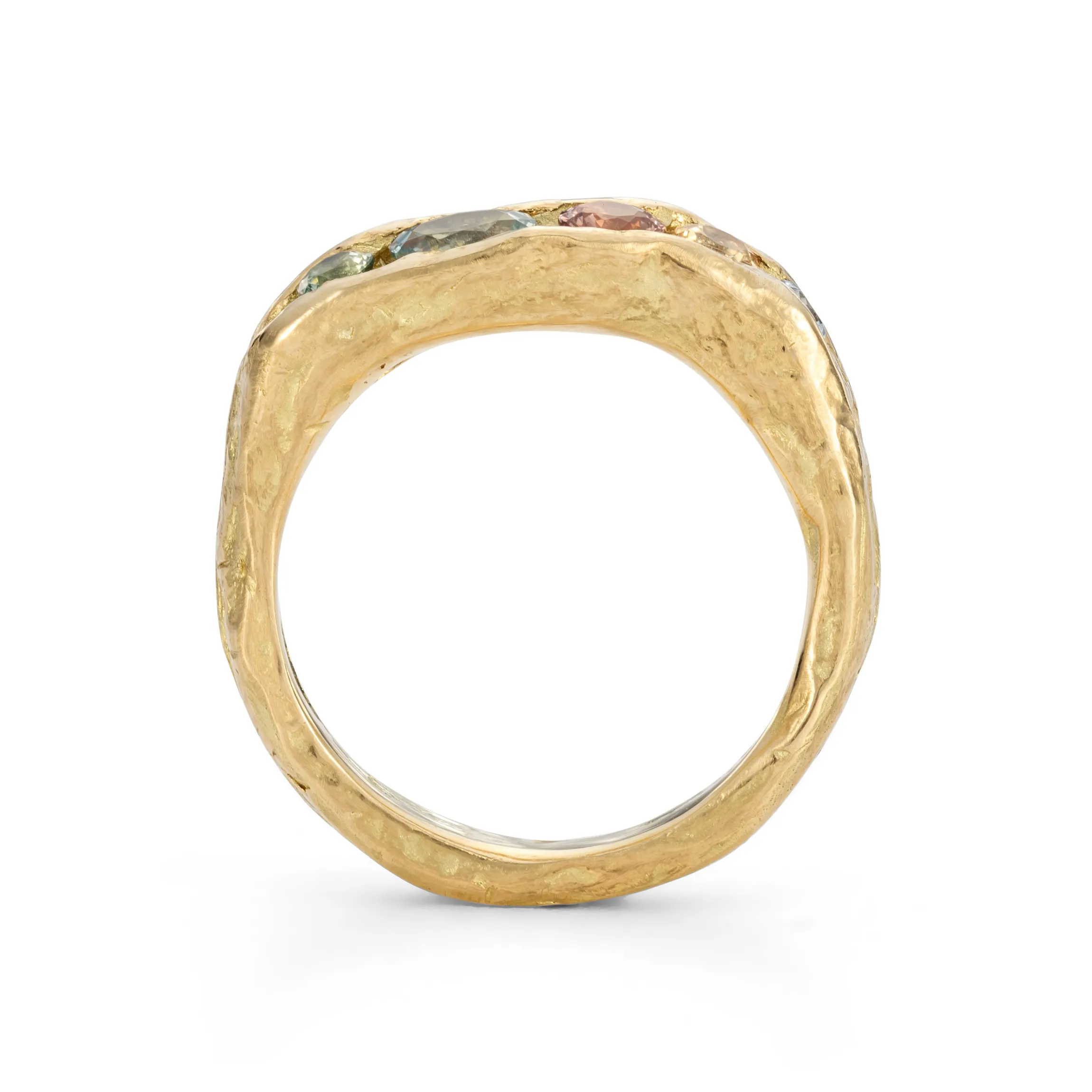 Montana Sapphire Fjord Ring