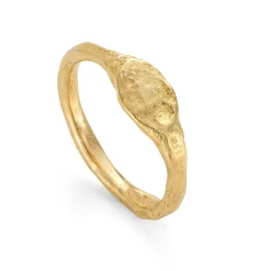 Morvah Signet Ring 18ct gold